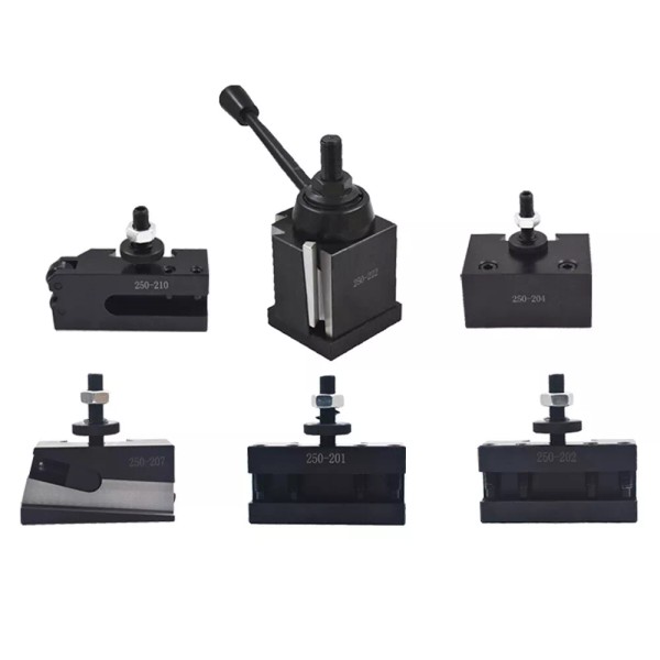 ALL-CARB 6 Pcs BXA 250-222 Quick Change Wedge Tool Post