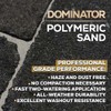 DOMINATOR Polymeric Sand for Pavers, Titanium Gray, 40 lbs -