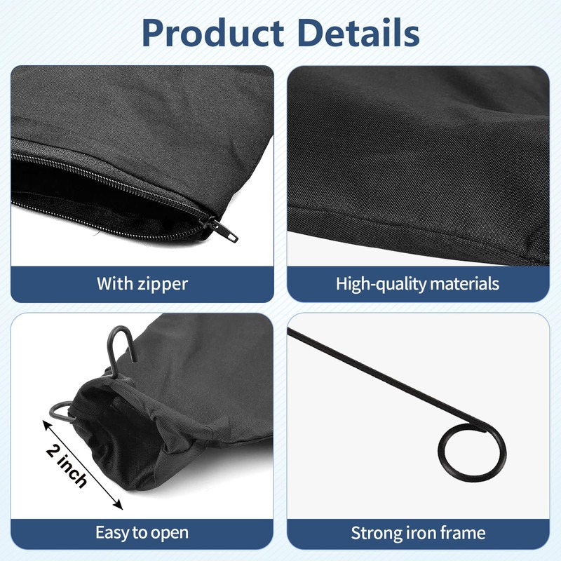 Miter Saw Dust Bag for 255, Universal 2 Pack Dust