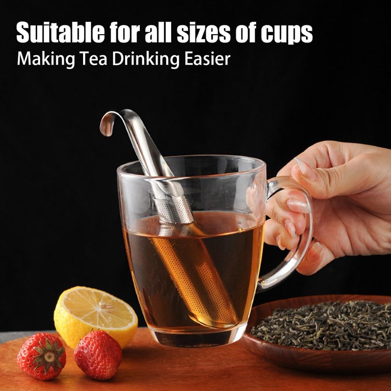 2 Pack Tea Infusers, Extra Fine Mesh Tea Strainer for