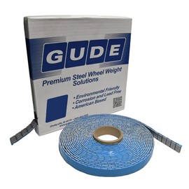 Generic Gude Wheel Weights. 1 Roll 0.50oz, 1/2, Steel FE Adhesive Stick on Roll Wheel Weights, 360 PCS (Grey)