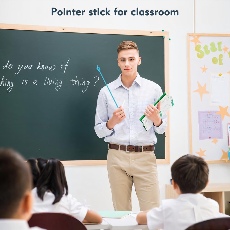 10 Pcs Pointer Stick for Classroom, Cute Teacher Pointer Stick,