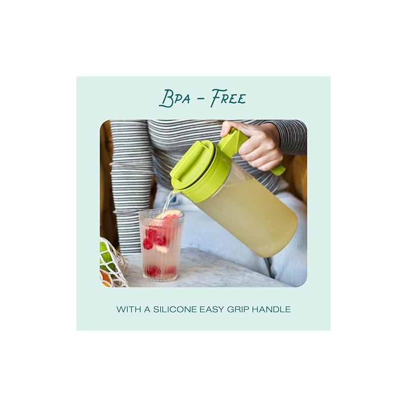 Takeya Airtight Pitcher - Everyday-Use Airtight Pitcher for Iced Tea