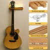 JIZZU Guitar Wall Mount, USB Powered LED Luminous Wooden Guitar