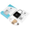Fingerprint Padlock,AICase Electronic Door Lock Fingerprint Recognition Smart Keyless Waterproof