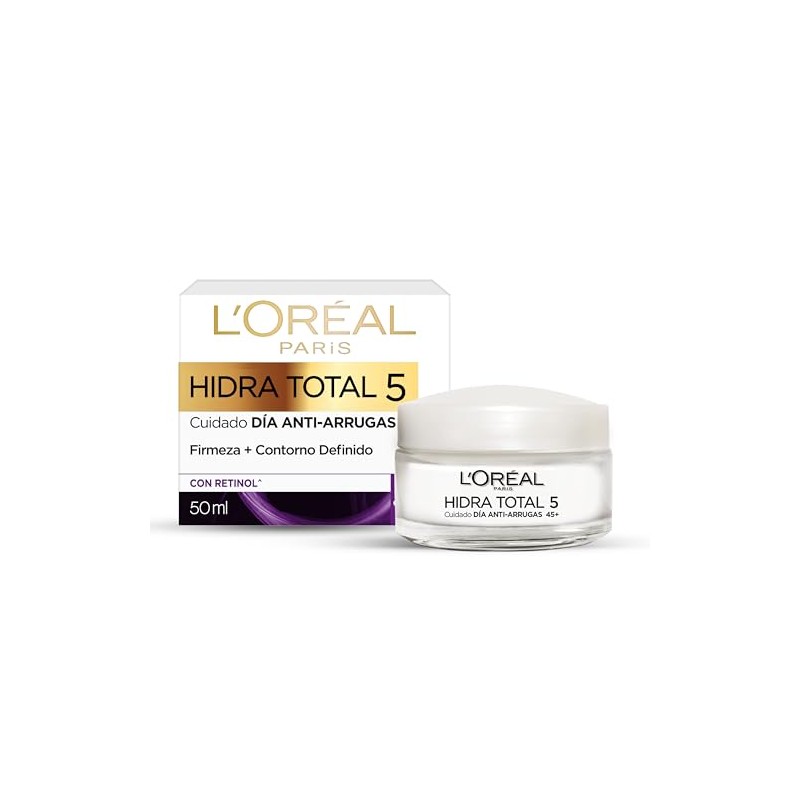 L'Oréal Paris Crema de Día Anti Arrugas Hidra Total 5