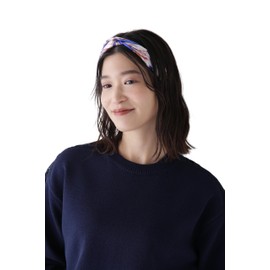 Human Woman 077-5198200 Silk Scarf (Madras Check Pattern) / Women's, 110_blue