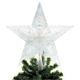 Brite Star Tree Topper, Mini, Pure White