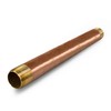 Supply Giant 9 inch Long Brass Nipple Pipe Fitting with