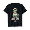 I'm the Step Dad Elf Retro Cool Matching Family Christmas