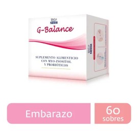 Suplemento Alimenticio Nestlé G-balance Myo-inositol 160,8 G 60 Sobres