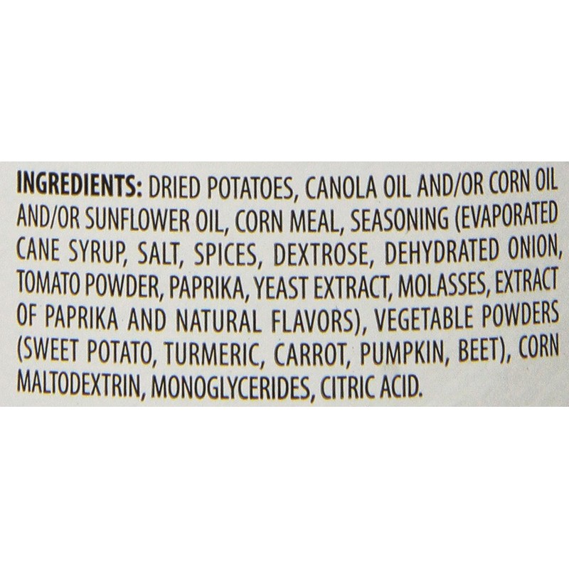 Sensible Portions Chip Garden Veggie Barbeque Cani, 5 oz