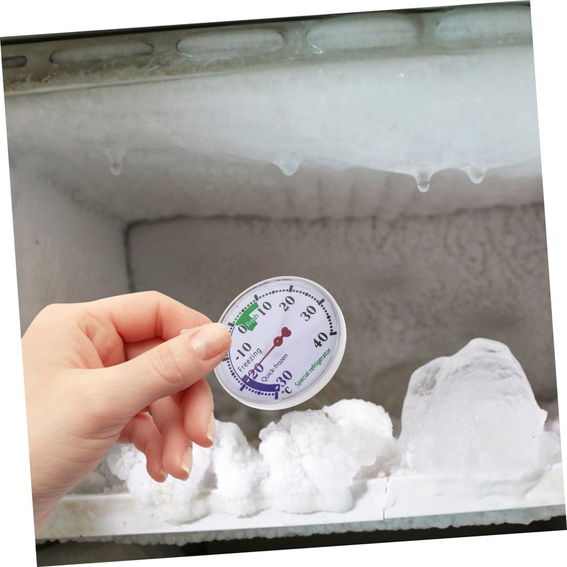 LABRIMP 5pcs Freezer Thermometer Refrigerator Thermometer Kitchen Plastic Freezer Refrigerator