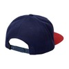 RVCA Men's Va Patch Snapback, Navy/Red