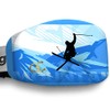 GogglesCover Premium: Protective ski and snowboard goggles cover, blue mountain