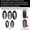 ontto ABS Fold Car Key Fob Cover Keyring Fit For