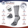 Buttons & Pleats Wool Socks for Men Women Merino Thermal