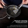 iBasingo Titanium Folding Spatula Small Camping Frying Shovel Kitchen Beefsteak