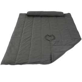 SUNCREAT Outdoor Portable Hammock Pad, 2 Person Polyester Hammock Pad, Dark Gray