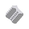 DIM Women's Socks (Pack of 3), White/grey