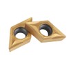 POFET 10pcs Diamond Shape CNC Carbide Insert Cutters for Regular