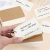 300 Blank Notebooks, Mini Word Card with Keychain, Vocabulary Book