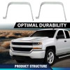 PIT66 Fuel Tank Straps Compatible with Chevy Silverado GMC Sierra
