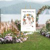 2 Pack Easel Stands Floor Easel Foldable Display Stand Height