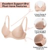 Gratlin Women's Support Nursing Bras Padded Breastfeeding Underwired Plus Size