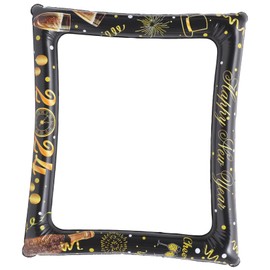 WHAMVOX Inflatable Photo Frame Prop for Year Party for Creative Family Photos Inflatable Decoration for Celebrations