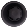 TRQ Front Right Fog Light Hole Cover Black Passenger Side