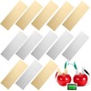 Artibetter Tiras de Zinc y Cobre 5x2 cm – Kit