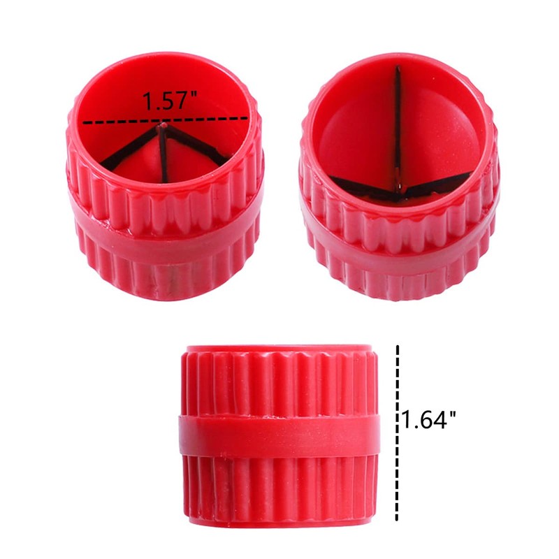 EDIONS Inner-Outer Reamer, Inner-Outer Reamer Pipe and Tube Deburring Reamer,