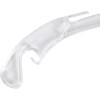 Light Weight Plastic Dress Hangers 100 Plastic Clear 17" Swivel