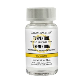 Grumbacher Turpentine, 2-1/2 Oz. Jar, #568-2