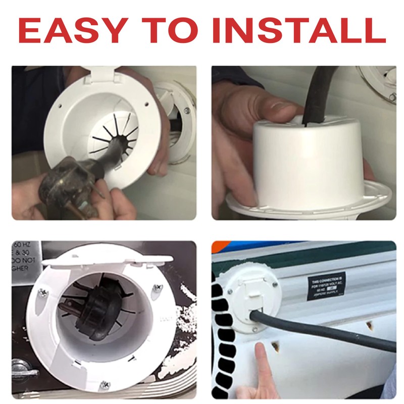 NU-SET | RV Electrical Cable Hatch | Electrical Cable Hatch