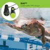 Finis Duo Underwater Bone Conduction MP3 Player,Black/Acid Green