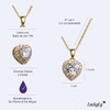 LuckyLy Collares para Mujer Corazón Zirconia Cúbica Regalos para Mamá