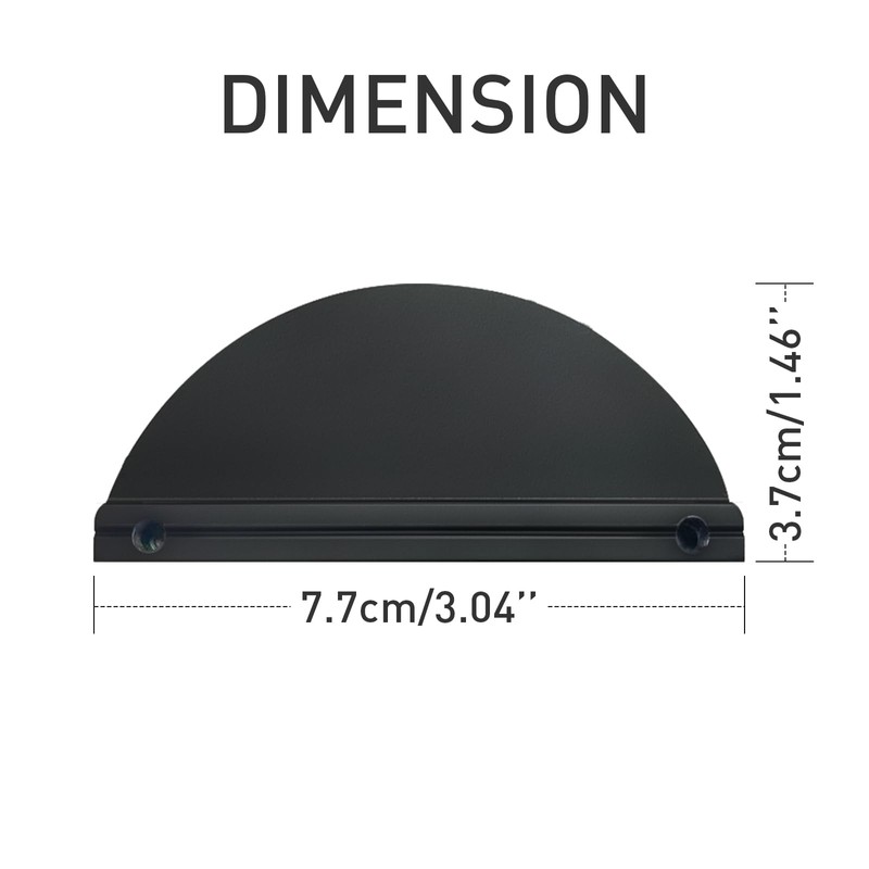 Skyscraper 6 Pack Round Triangle Shape Stainless Steel Metal Kitchen