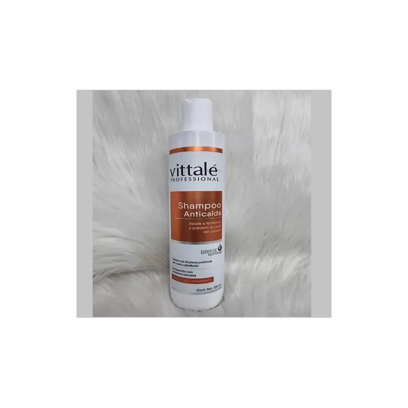 Shampoo Vittale Anticaída 320mL Libre de Parabenos y Crueldad