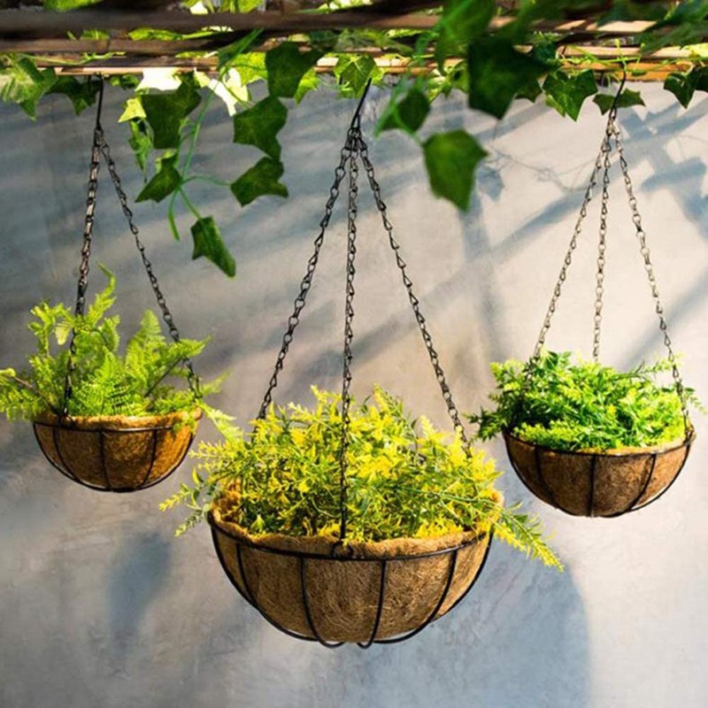 Hanging Basket Replacement Chain for Flower Pots – Approx. 16-Inch