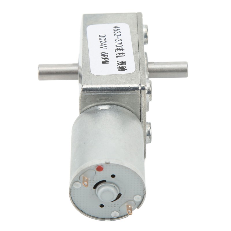DC24V Double Shaft Worm Gear Motor 4632‑370 High Accuracy Speed