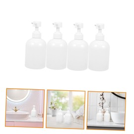 WOONEKY Travel Bottle Set Toiletry 4pcs Soap Dispenser Bottles Lotion Shampoo Pumps