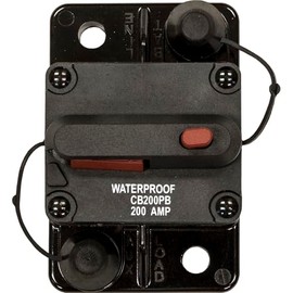 Buyers Products CB200PB Circuit Breaker , Black