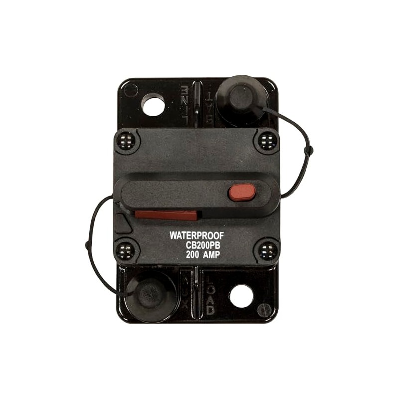 Buyers Products CB200PB Circuit Breaker , Black