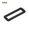 sourcing map 6Pcs Plastic Rectangle Ring, 1-1/4 Inch Webbing Belt