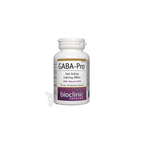 Bioclinic Naturals GABA-Pro 100mg 90 Veg-Caps