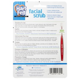 HartFelt Facial Scrub, 6 Count