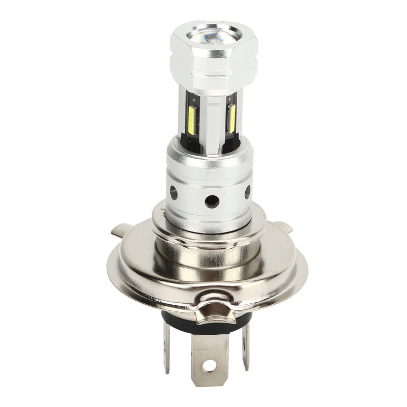 2 Pcs 100W H4 LED Motorcycle Headlight Bulb 360 Degree