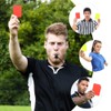 Toyvian 10pcs Professional Referee Cards Soccer Red Cards Yellow Cards